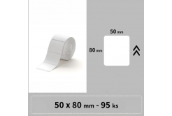 Niimbot štítky R 50x80mm 95ks Bílé pro B21, B21S, B3, B1S