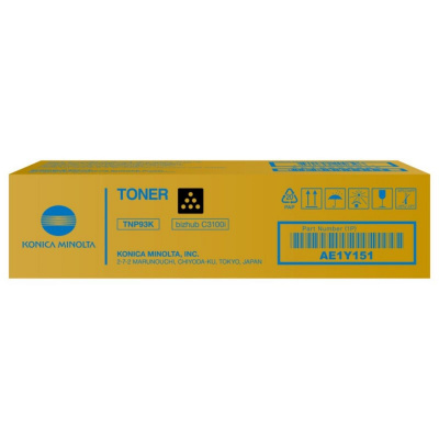 Konica Minolta TNP93K AE1Y151 černý (black) originální toner