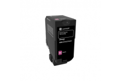 Lexmark 74C20ME purpurový (magenta) originální toner