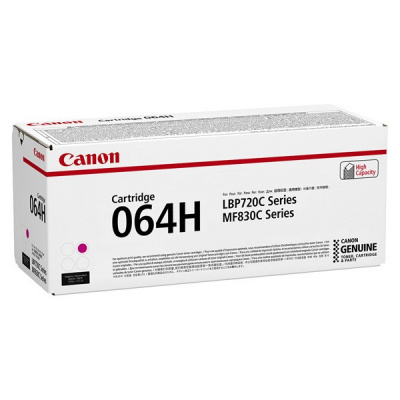 Canon 064 H M 4934C001 purpurový (magenta) originální toner