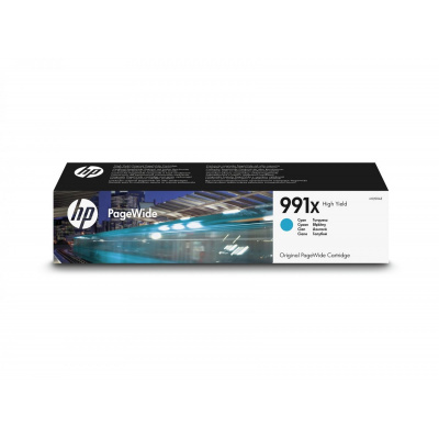 HP 991X M0J90AE azurová (cyan) originální inkoustová cartridge