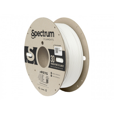 Spectrum 3D filament, r-PETG, 1,75mm, 1000g, 80590, porcelain white