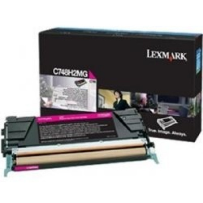 Lexmark C748H2MG purpurový (magenta) originální toner