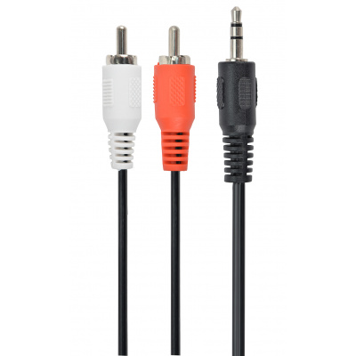 Kabel CABLEXPERT CCA-458 přípojný jack-2xcinch 1,5m audio