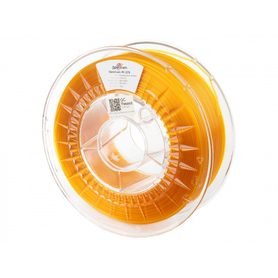 Spectrum 80938 3D filament, PC 275, 1,75mm, 1000g, TRANSPARENT YELLOW