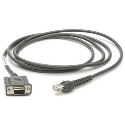 Zebra CBA-R06-C20PBR connection cable, RS-232