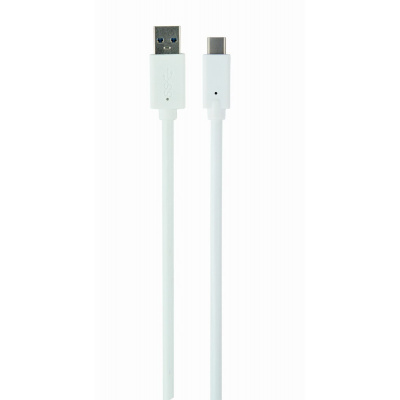 Kabel CABLEXPERT CCP-USB3-AMCM-1M-W USB 3.0 AM na Type-C kabel (AM/CM), 1m, bílý