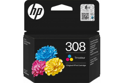 HP 308 7FP20UE barevná (color) originální cartridge