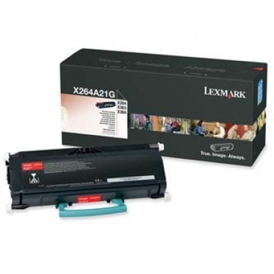 Lexmark X264A21G černý (black) originální toner