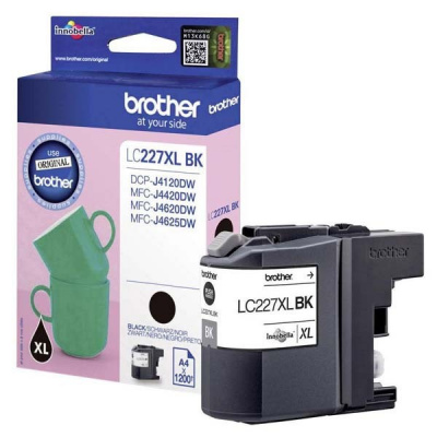 Brother LC-227XLBK černá (black) originální cartridge