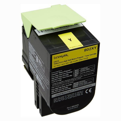 Lexmark 80C2XY0 žlutý (yellow) originální toner