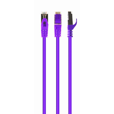 Patch kabel CABLEXPERT PP6-0.5M/V Cat6 FTP  0,5m VIOLET