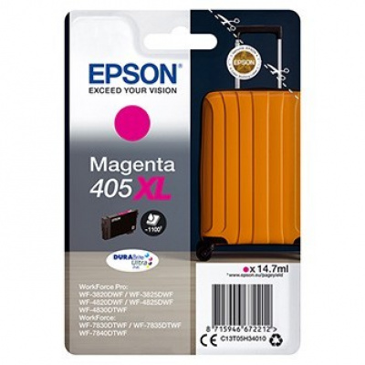 Epson 405XL C13T05H34010 purpurová (magenta) originální cartridge