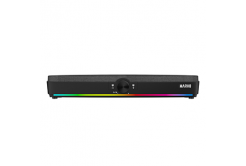 Marvo Soundbar SG-286, 2.0, 10W, černý, regulace hlasitosti, RGB podsvícení, USB/Bluetooth, 60Hz-20kHz