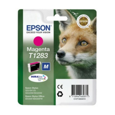 Epson T1283 C13T12834012 purpurová (magenta) originální cartridge