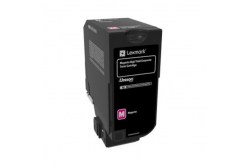 Lexmark 84C2HME purpurový (magenta) originální toner