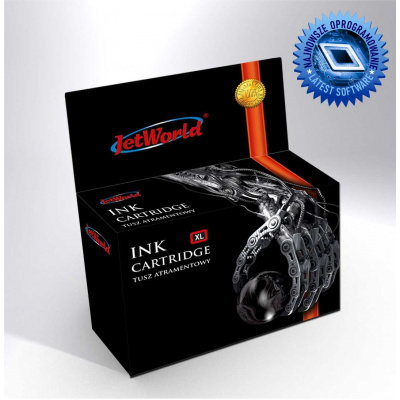 Ink Cartridge JetWorld Black HP 963XL remanufactured (indicates the ink level) 3JA30AE (3JA26AE), (NO963XLBK) (produkt działa z urządzeniami HP+ wersją "e") 