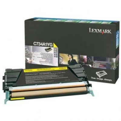 Lexmark C734A1YG žlutý (yellow) originální toner