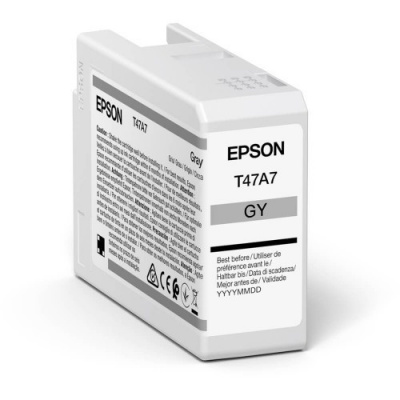 Epson T47A7 C13T47A700 šedá (gray) originální cartridge