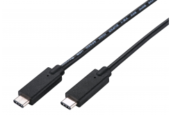 Kabel C-TECH CB-USB32-20B USB 3.2, Type-C (CM/CM), PD 100W, 20Gbps, 2m, černý