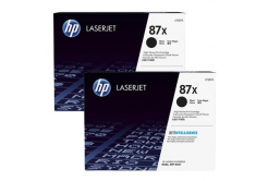 HP 87X CF287XD černá (black) dualpack originální toner