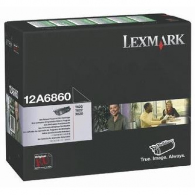 Lexmark 12A6860 černý (black) originální toner