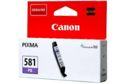 Canon CLI-581PB, 2107C001 foto modrá (photo blue) originální inkoustová cartridge