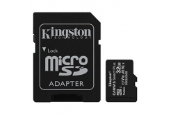 Kingston paměťová karta Canvas Select Plus, 32GB, micro SDHC, SDCS2/32GB, UHS-I U1 (Class 10), s adaptérem, A1, DOPRODEJ