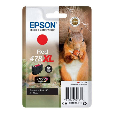 Epson 478XL C13T04F54010 červená (red) originální cartridge