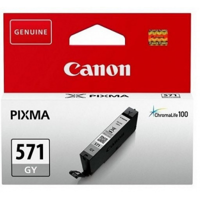 Canon CLI-571GY 0389C001 šedá (grey) originální cartridge