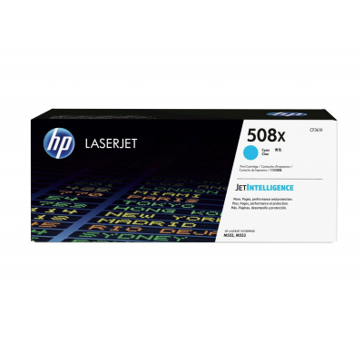 HP 508A CF361A azurový (cyan) originální toner