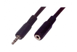 Kabel CABLEXPERT prodlouž jack 3,5mm M/F, 5m audio