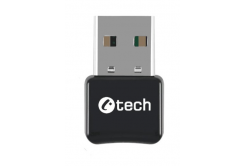 Bluetooth adaptér C-TECH BTD-01, v 5.0, USB mini dongle