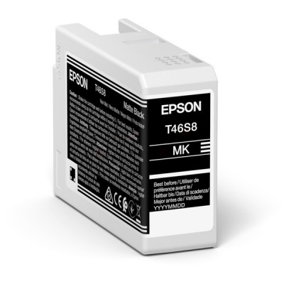 Epson T46S8 C13T46S80N matná černá (matte black) originální cartridge