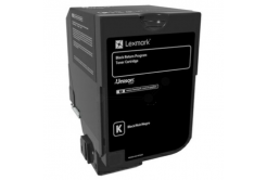 Lexmark 74C2SKE černý (black) originální toner