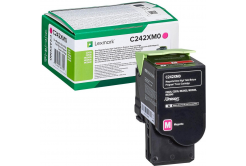 Lexmark C242XM0 purpurový (magenta) originální toner