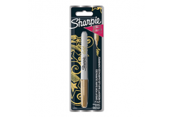 Sharpie 1986003, popisovač Metallic, zlatý, 1ks, 1.4mm, permanentní