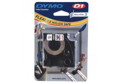 Dymo D1 16957, S0718040, 12mm x 3,5 m, černý tisk/bílý podklad, originální páska