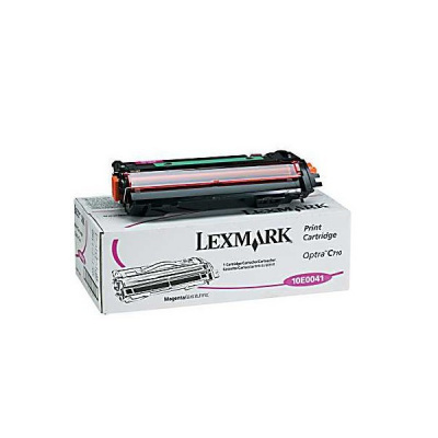 Lexmark 10E0041 purpurový (magenta) originální toner