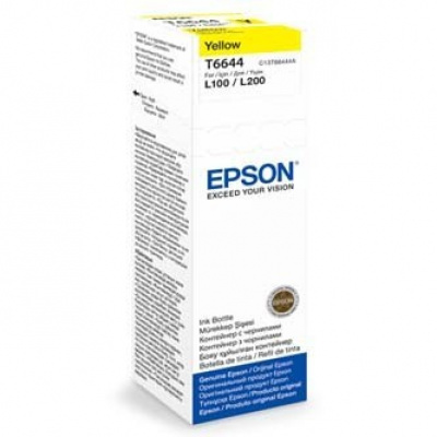 Epson T66444A C13T66444A žlutá (yellow) originální cartridge