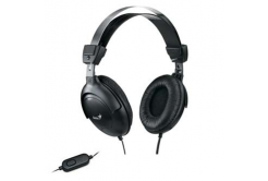 Genius HS-M505X, sluchátka s mikrofonem, černá, 3.5 mm jack