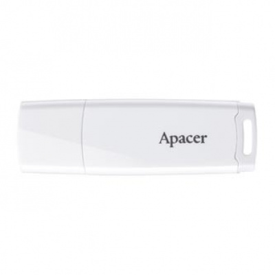 Apacer USB flash disk, USB 2.0, 64GB, AH336, bílý, AP64GAH336W-1, USB A, s krytkou