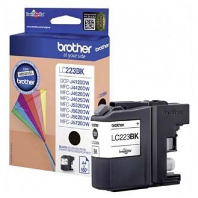 Brother LC-223BK černá (black) originální cartridge