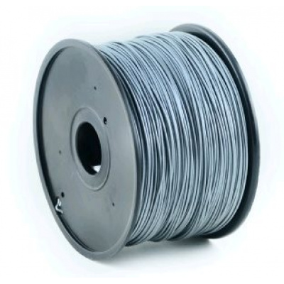 GEMBIRD 3D filament, ABS, 1,75mm, 1000g, 3DP-ABS1.75-01-S,  stříbrná