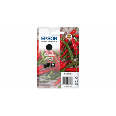 Epson 503 T09Q140 C13T09Q14010 černá (black) originální cartridge