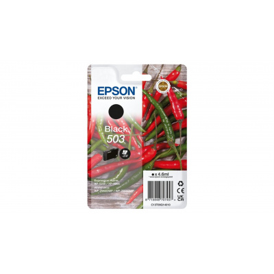 Epson 503 T09Q140 C13T09Q14010 černá (black) originální cartridge