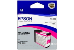 Epson T580300 purpurová (magenta) originální cartridge