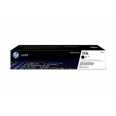 HP 117A W2070A černý (black) originální toner