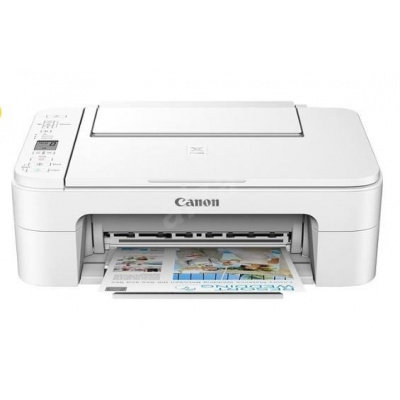 Canon PIXMA Tiskárna TS3351 white - barevná, MF (tisk, kopírka, sken, cloud), USB, Wi-Fi