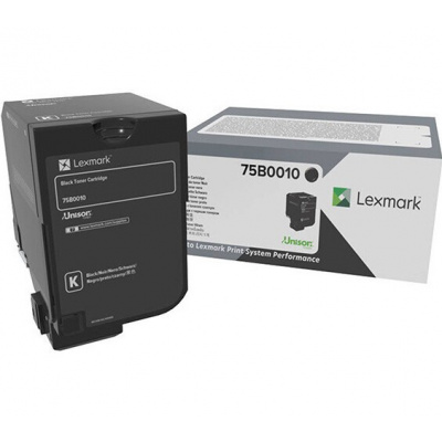 Lexmark 75B0010 černý (black) originální toner